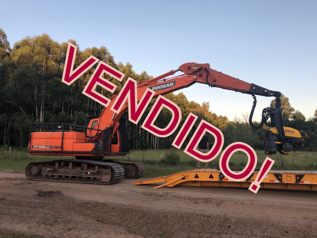 EXCAVADORA DOSSAN CON CABEZAL PONSSE H7